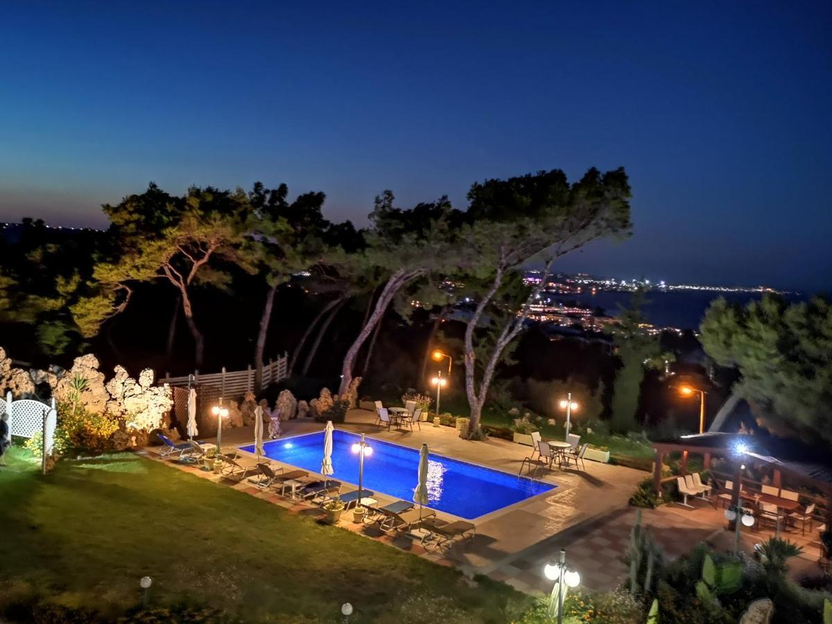 Louis Luxury Villa By Living In Blue Koskinou  Bagian luar foto