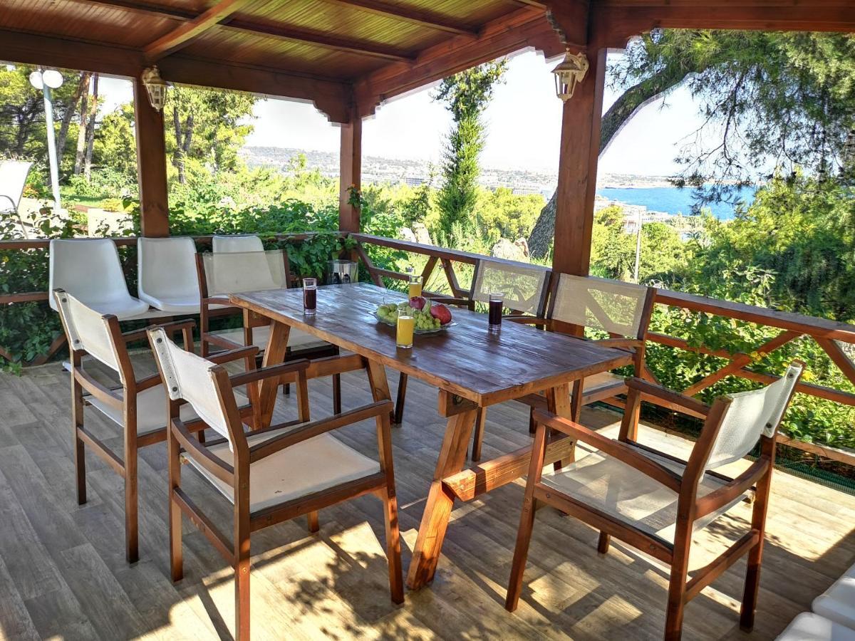 Louis Luxury Villa By Living In Blue Koskinou  Bagian luar foto