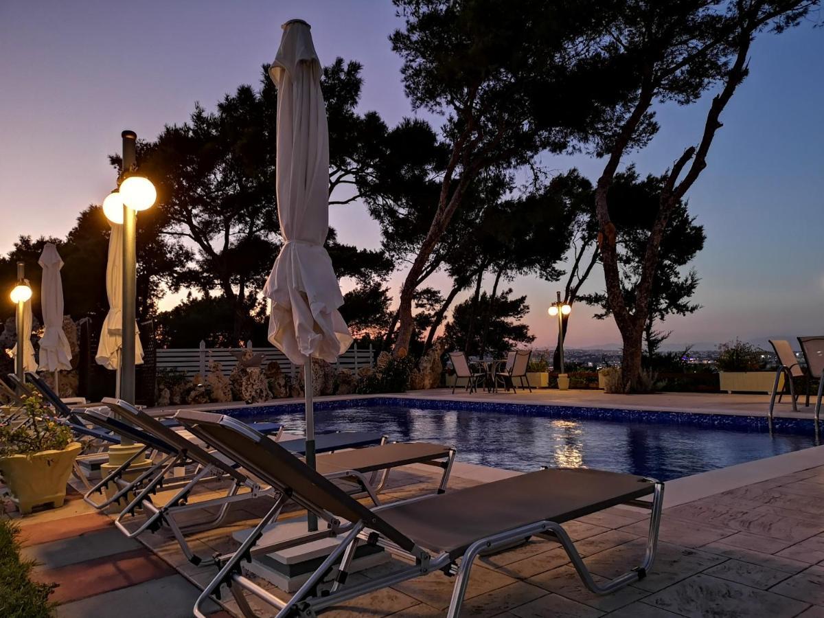 Louis Luxury Villa By Living In Blue Koskinou  Bagian luar foto