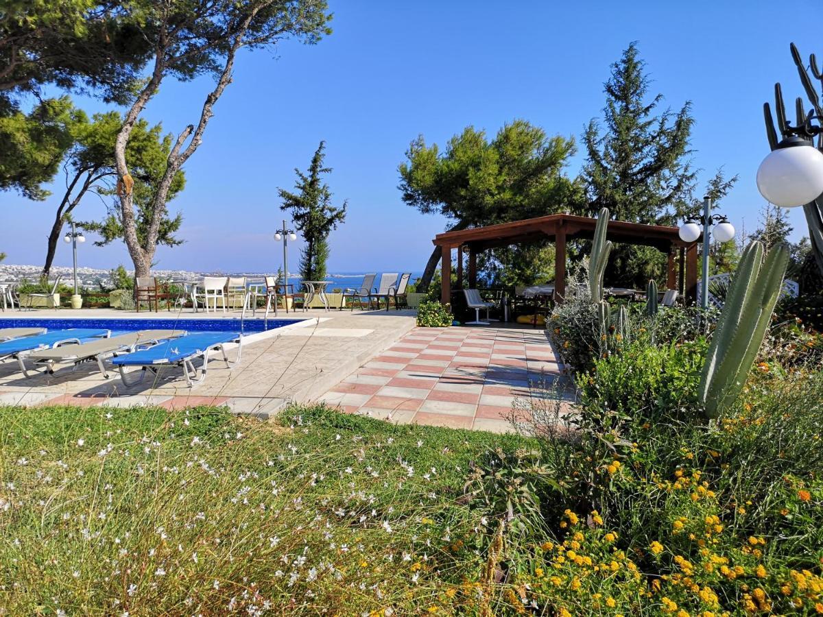 Louis Luxury Villa By Living In Blue Koskinou  Bagian luar foto