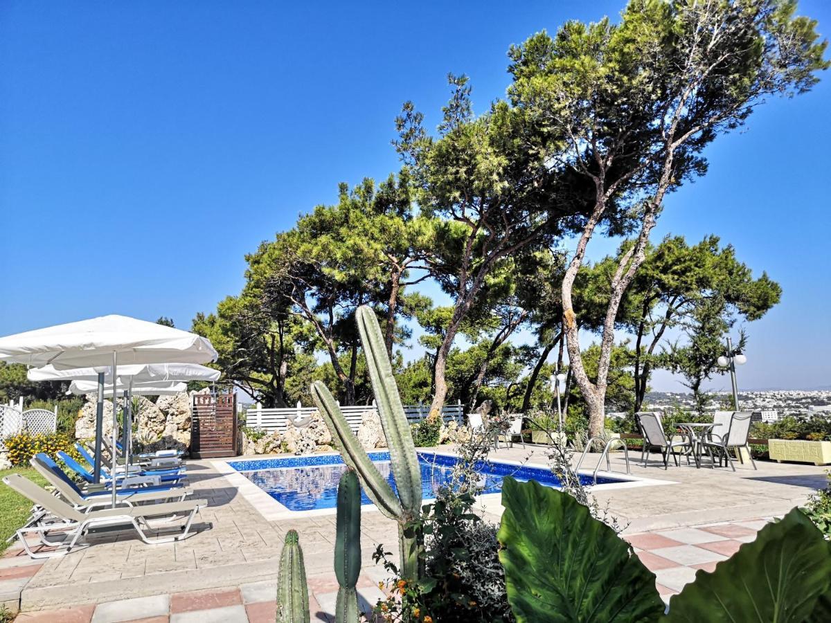 Louis Luxury Villa By Living In Blue Koskinou  Bagian luar foto