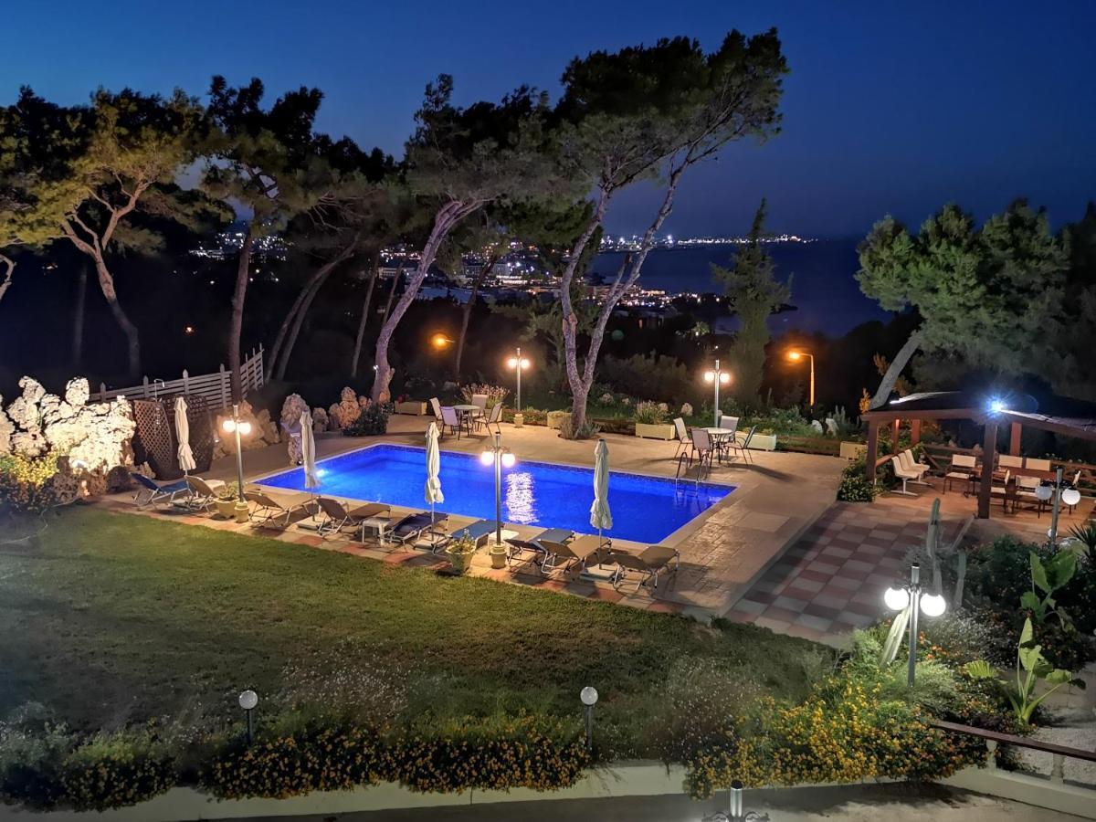 Louis Luxury Villa By Living In Blue Koskinou  Bagian luar foto