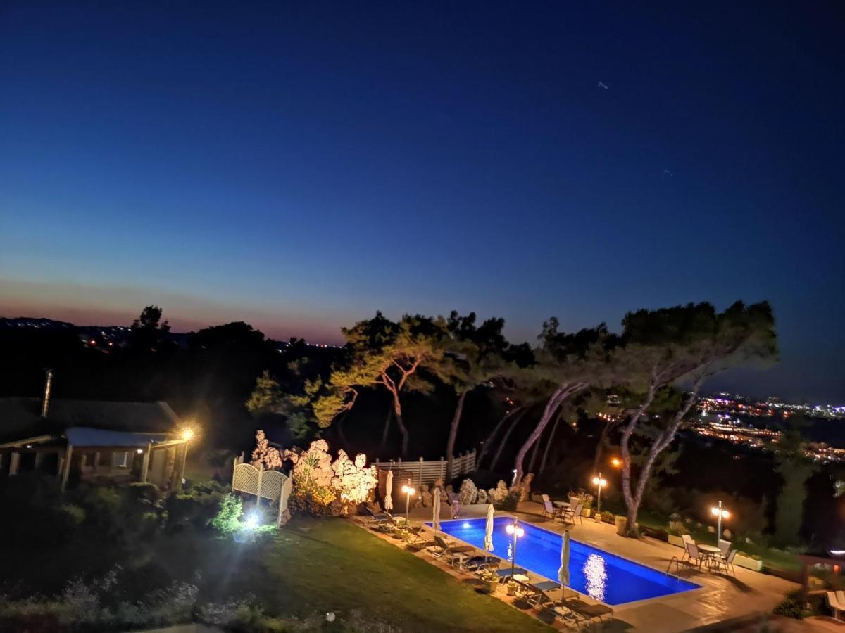 Louis Luxury Villa By Living In Blue Koskinou  Bagian luar foto